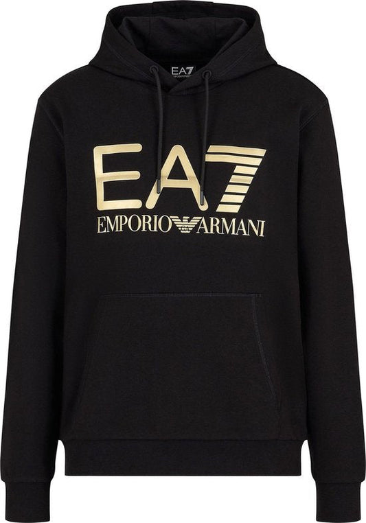 Emporio Armani EA7 Hoodie – Zwart – Heren