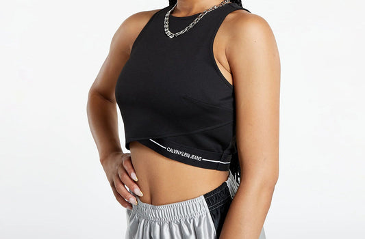 Calvin Klein Jeans Tanktop – Zwart – Dames