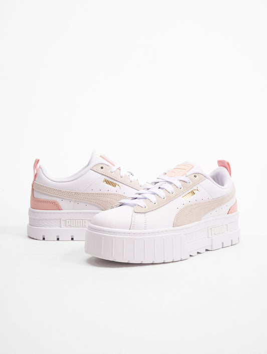Puma Mayze Gentle Sneakers – Wit/Meerkleurig – Dames