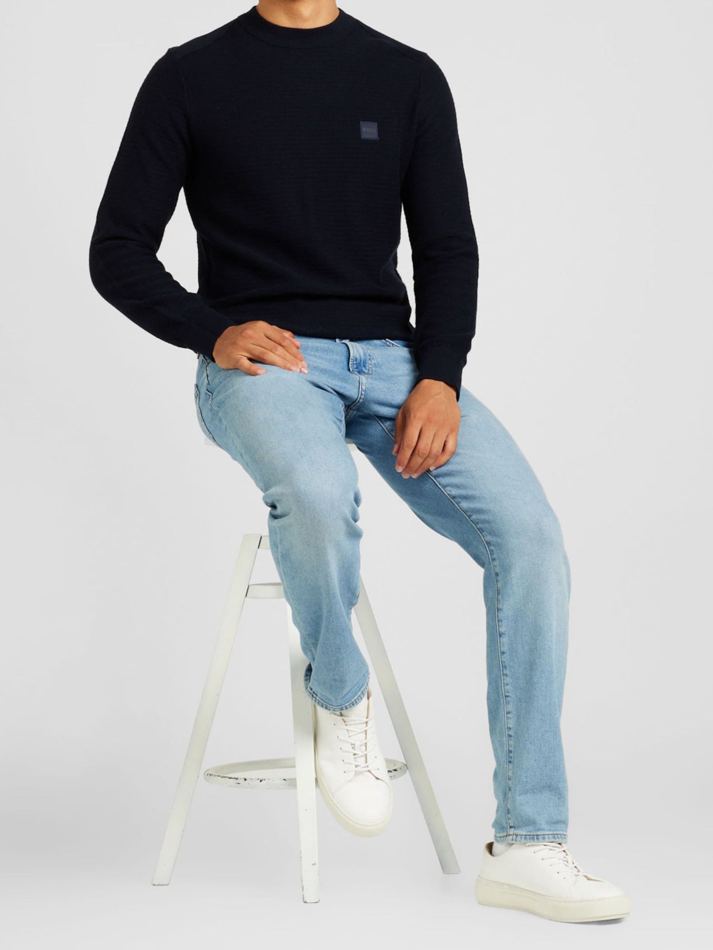 Hugo Boss Trui – Zwart – Heren