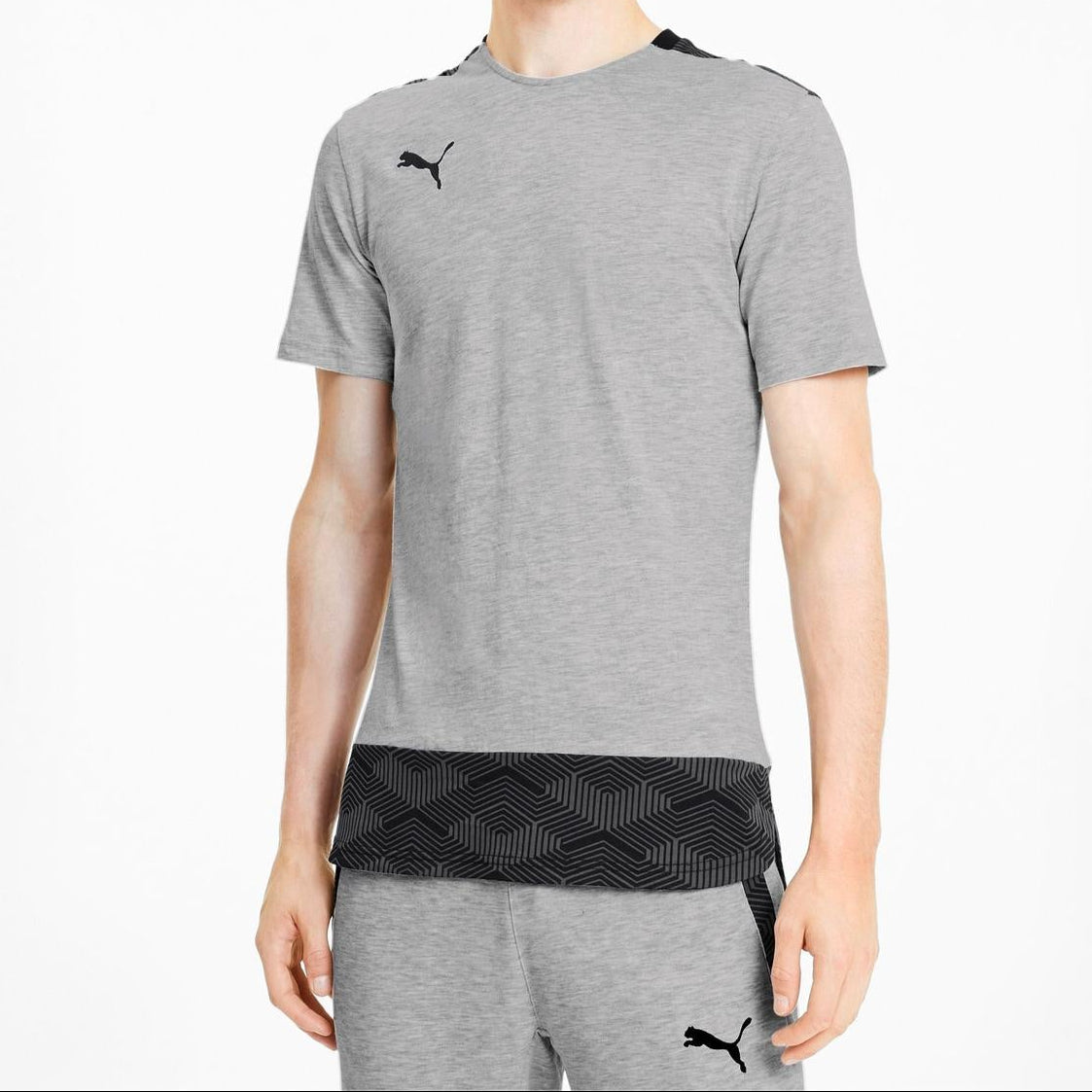 Puma TF21 Casual T-shirt – Grijs – Heren