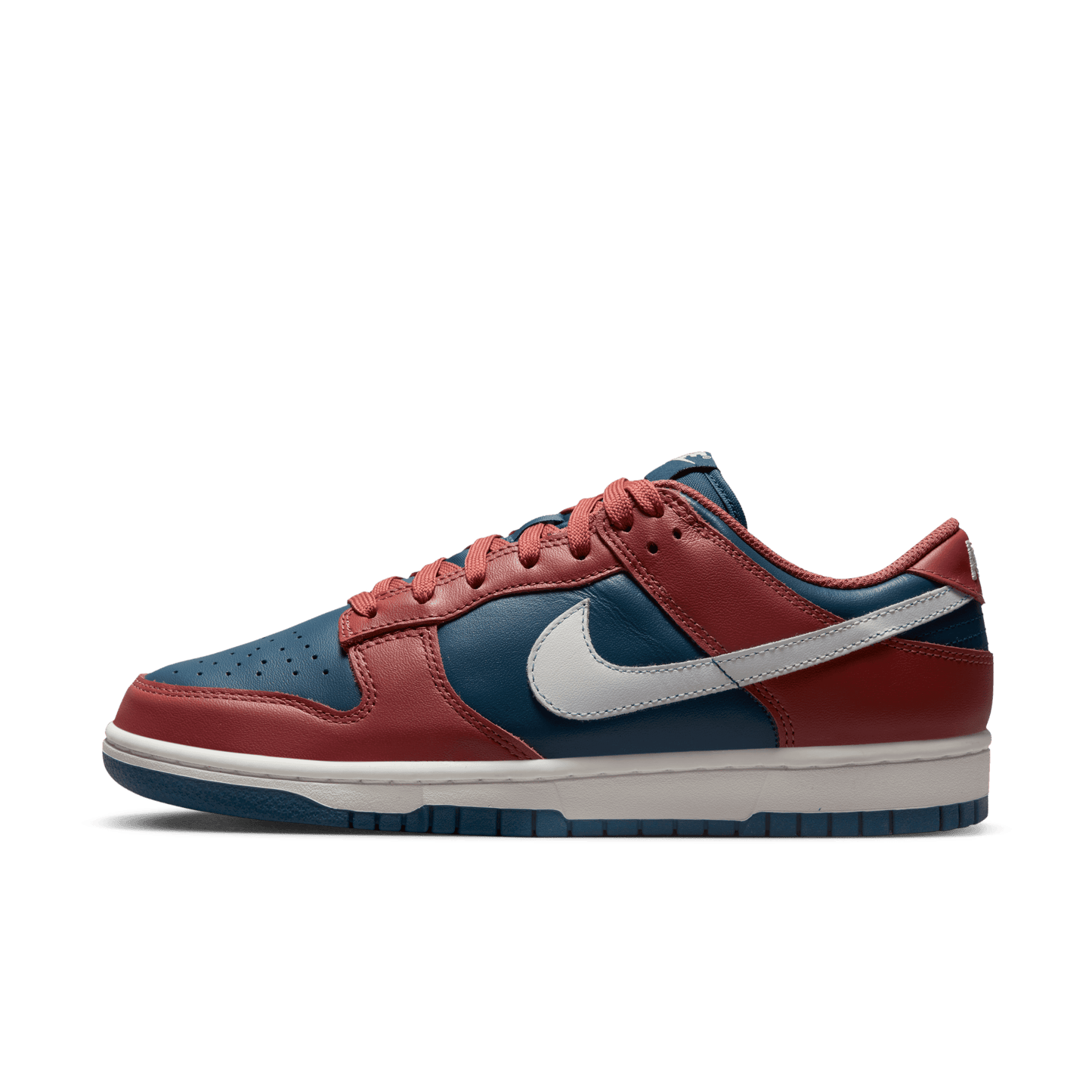 Nike Dunk Low Canyon Rust Multicolor Sneakers – Rood/Blauw – Dames