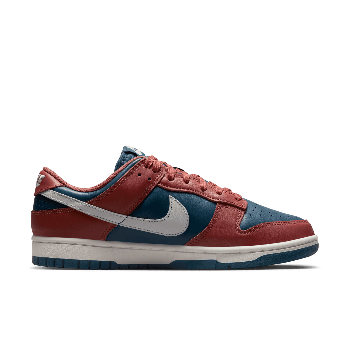 Nike Dunk Low Canyon Rust Multicolor Sneakers – Rood/Blauw – Dames