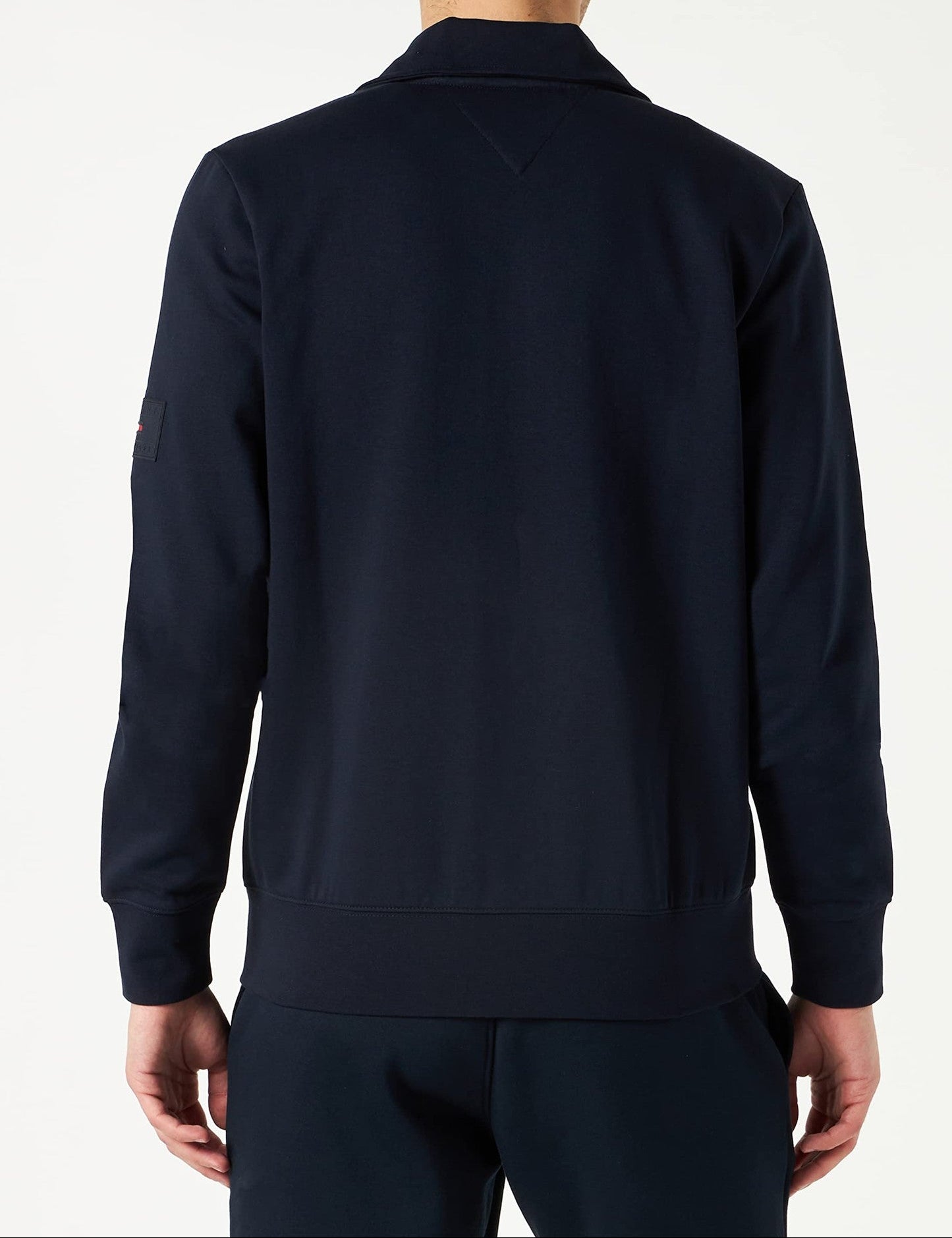 Tommy Hilfiger Zip Sweatshirt – Navy – Heren
