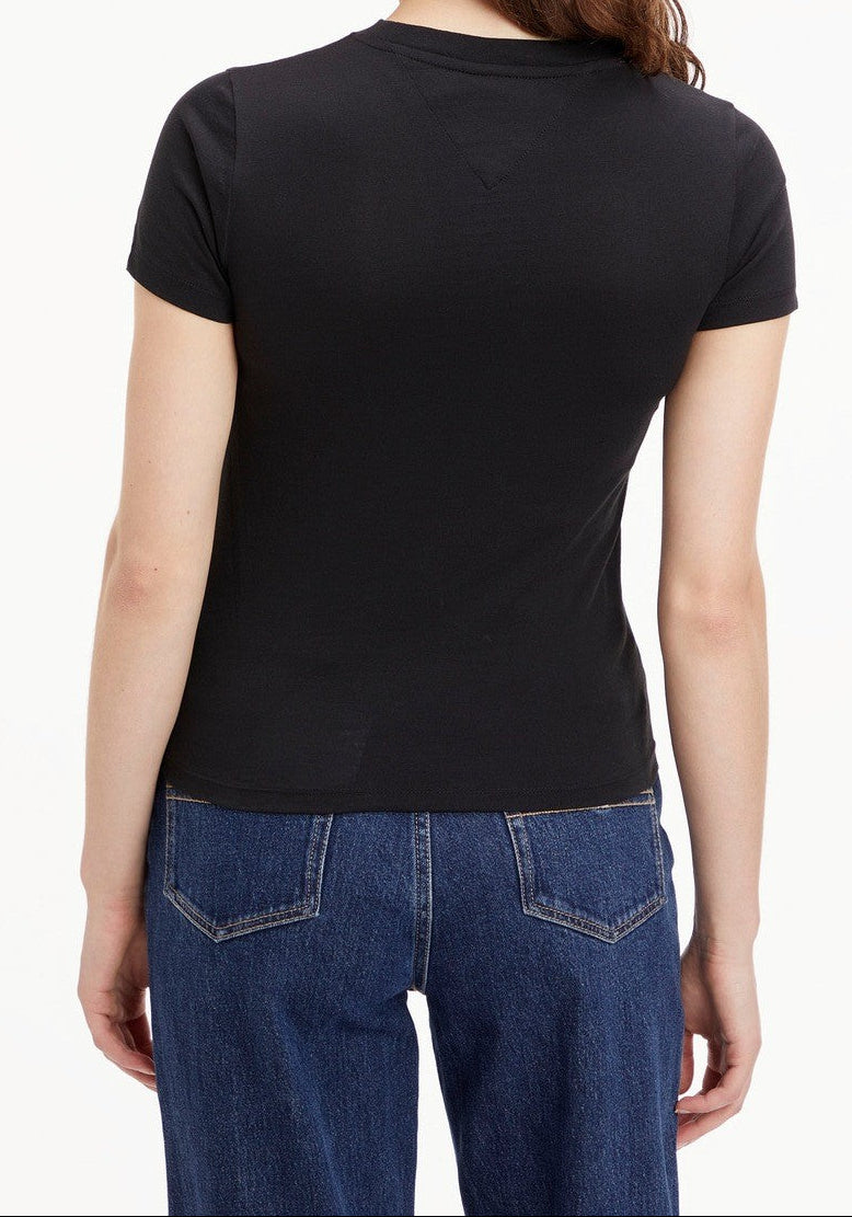 Tommy Jeans T-shirt – Zwart – Dames