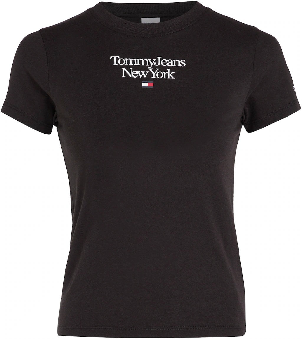Tommy Jeans T-shirt – Zwart – Dames
