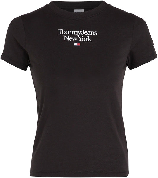 Tommy Jeans T-shirt – Zwart – Dames