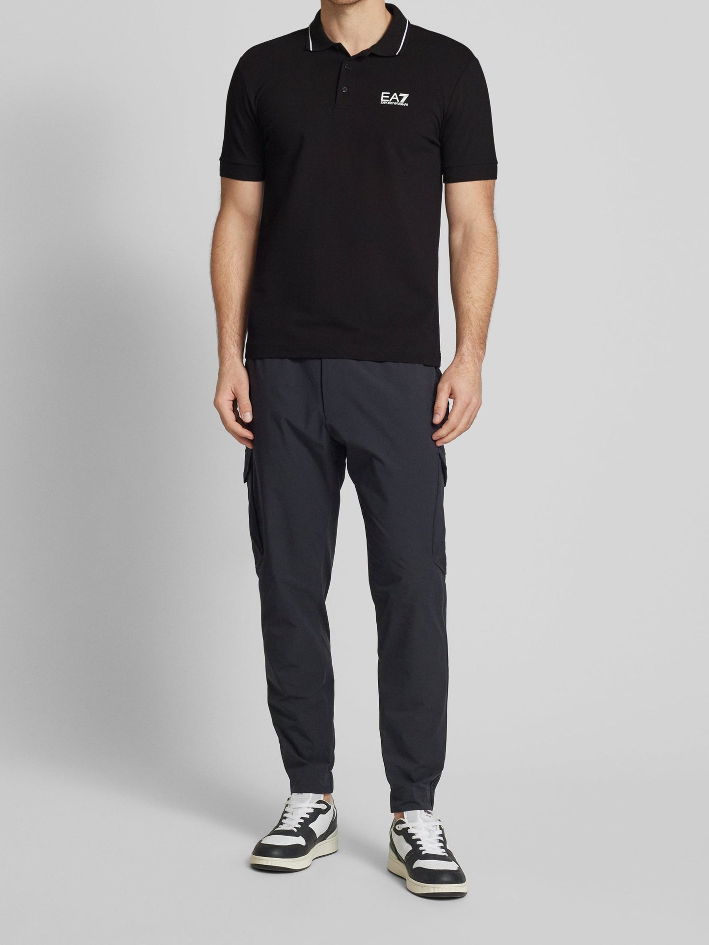 Emporio Armani EA7 poloshirt – Zwart – Heren