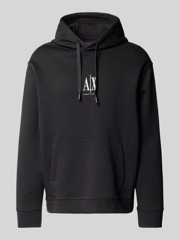 Armani Exchange Hoodie – Zwart – Heren