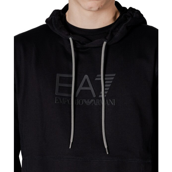 Emporio Armani EA7 Hoodie – Zwart – Heren
