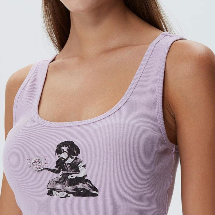 Guess Mouwloos Topje – Paars – Dames