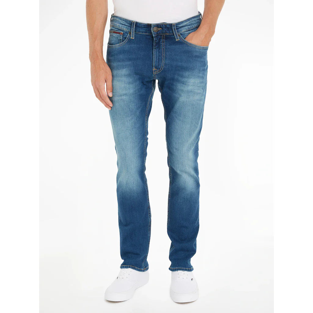 Tommy Jeans Slim Fit Scanton Jeans – Blauw – Heren
