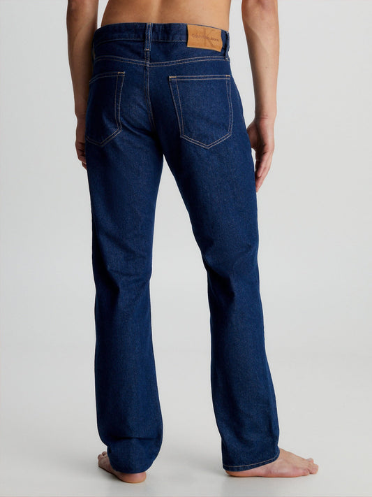 Calvin Klein Straight Mid Wash Jeans – Blauw – Heren