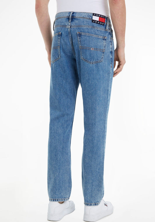 Tommy Jeans Relaxed Straight – Blauw – Heren