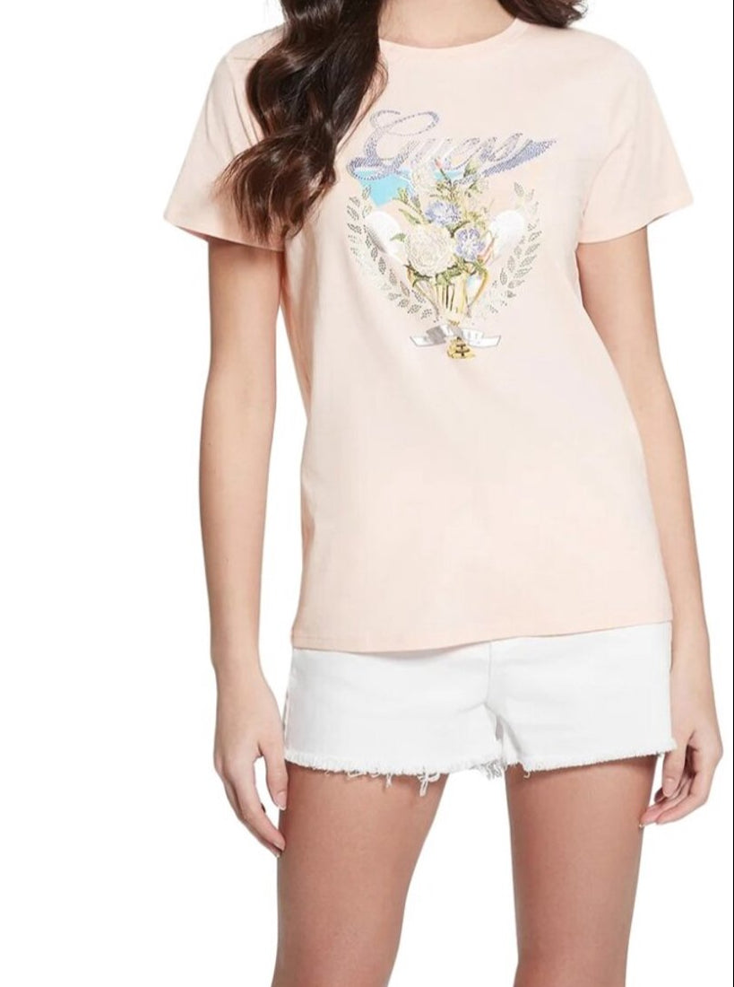 Guess T-shirt – Roze – Dames