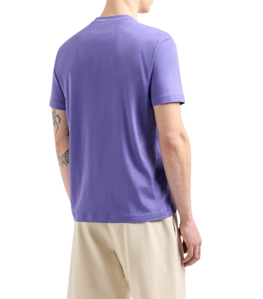 Emporio Armani EA7 T-shirt – Paars – Heren