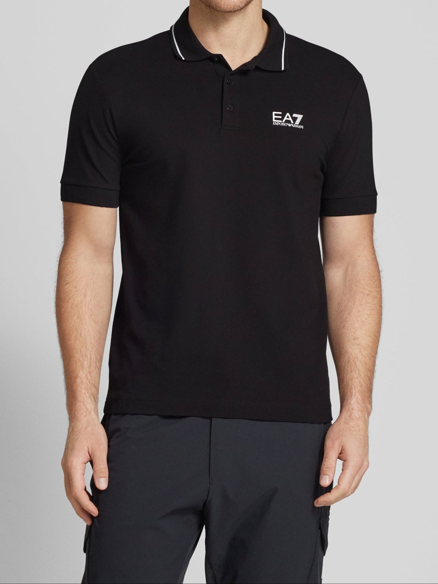 Emporio Armani EA7 poloshirt – Zwart – Heren