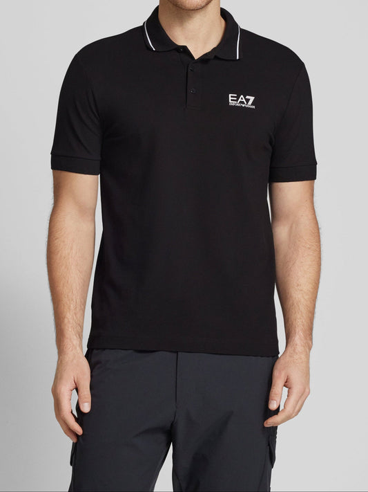 Emporio Armani EA7 poloshirt – Zwart – Heren