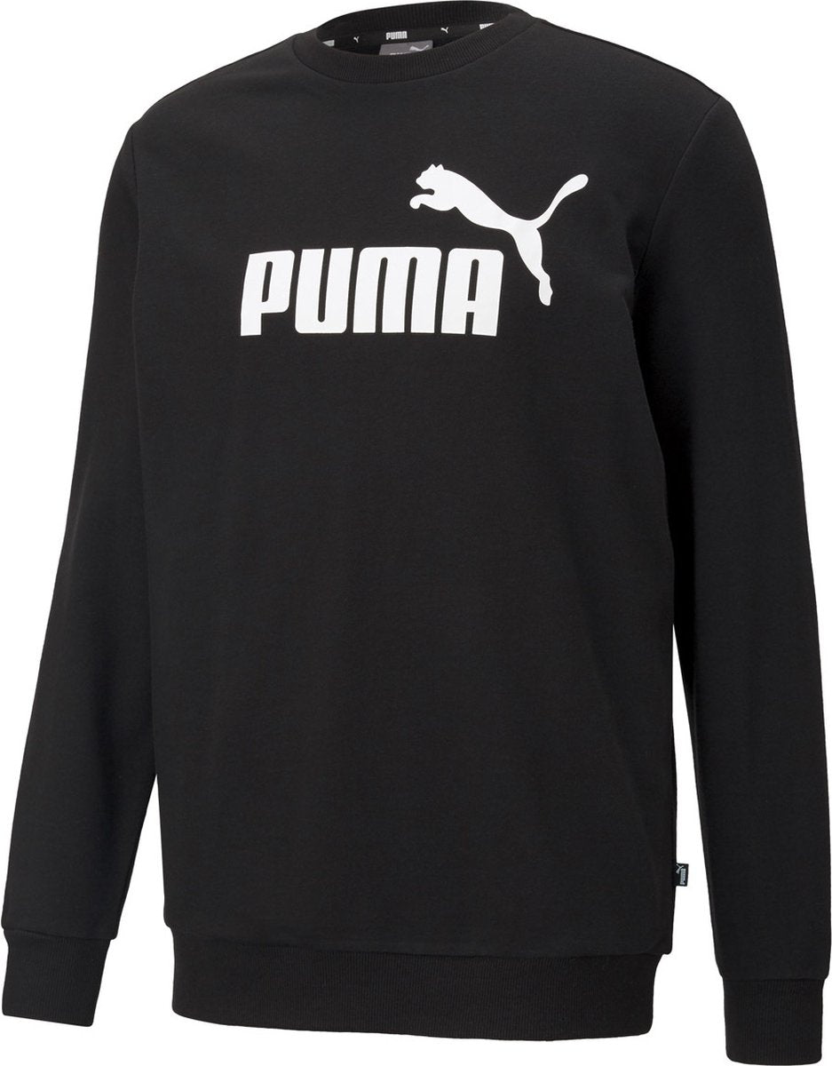 Puma Big Logo Sweatshirt – Zwart – Heren