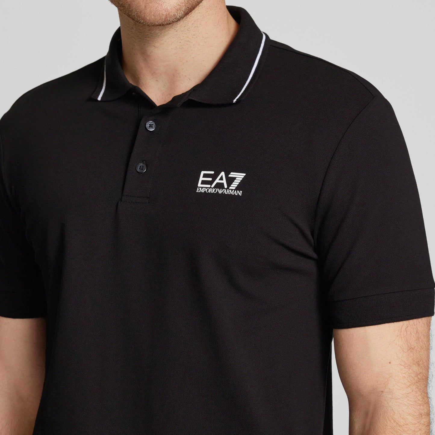 Emporio Armani EA7 poloshirt – Zwart – Heren