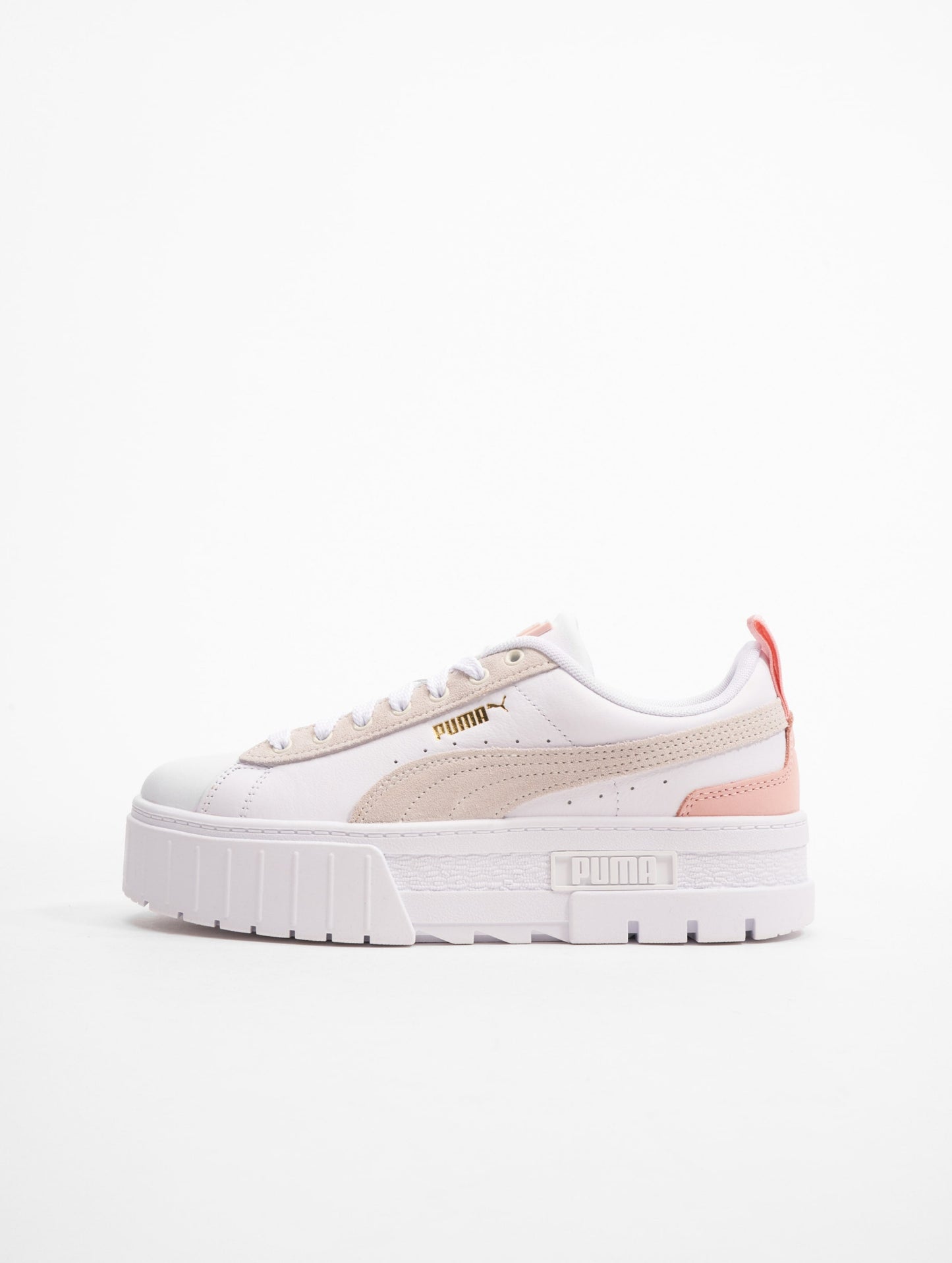 Puma Mayze Gentle Sneakers – Wit/Meerkleurig – Dames