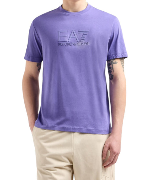 Emporio Armani EA7 T-shirt – Paars – Heren