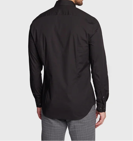 Tommy Hilfiger Overhemd met knoopsluiting – Zwart – Heren
