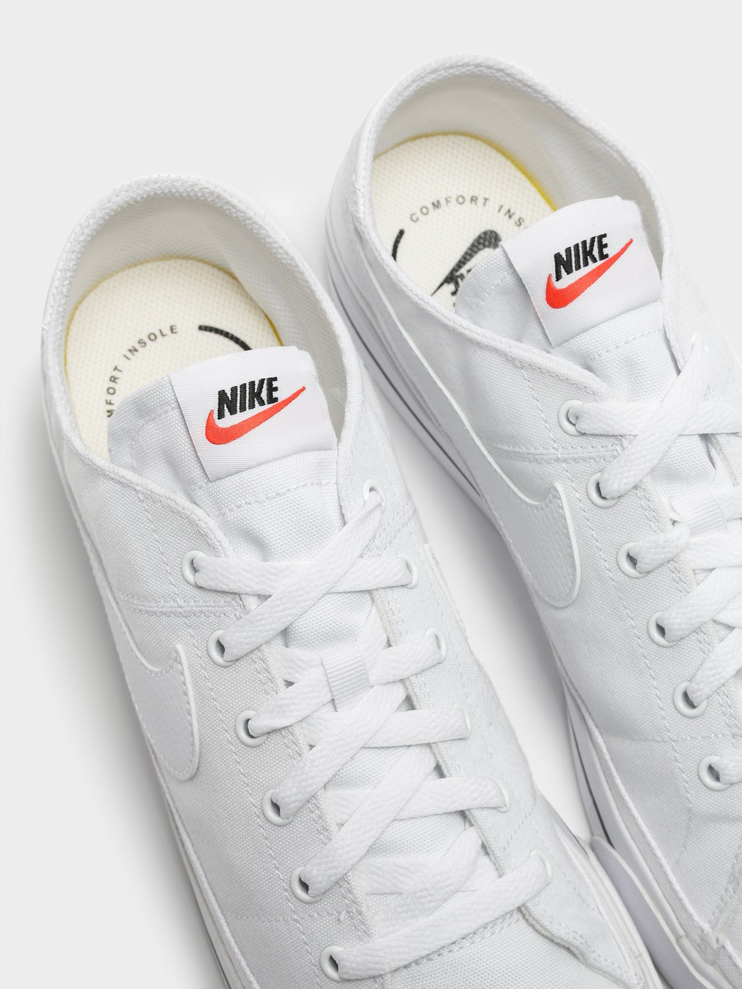 Nike Court Legacy Canvas Sneakers – Wit – Heren
