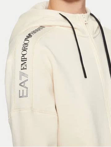EA7 Emporio Armani Hoodie – Beige – Heren