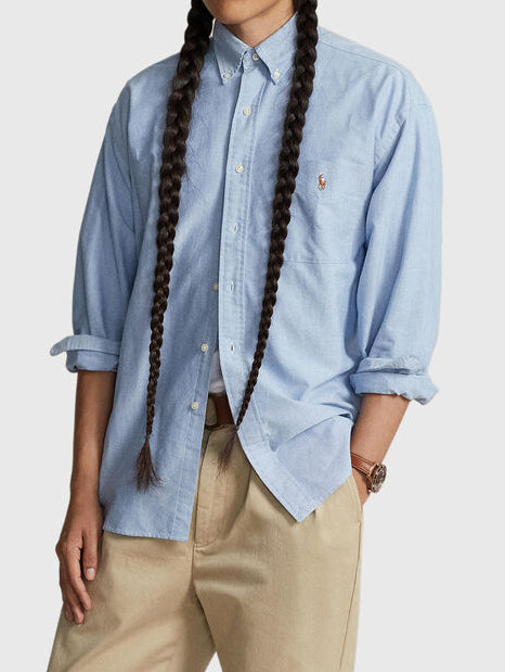 Ralph Lauren Shirt – Lichtblauw – Heren