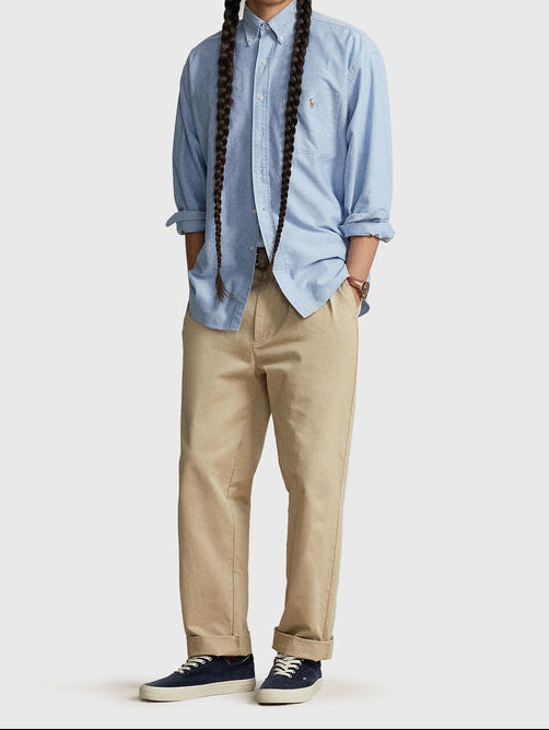 Ralph Lauren Shirt – Lichtblauw – Heren