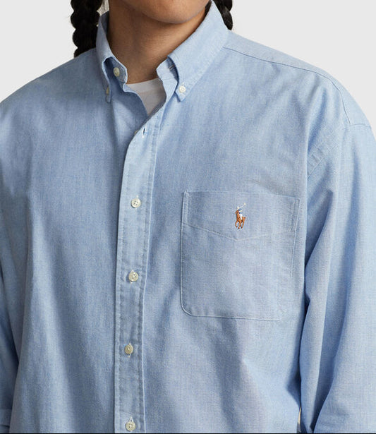 Ralph Lauren Shirt – Lichtblauw – Heren