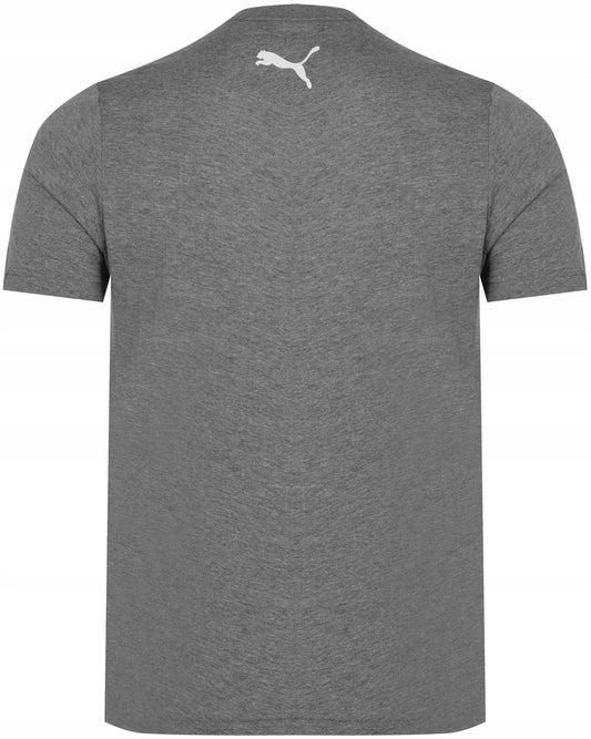 Puma Basic T-Shirt – Grijs – Heren
