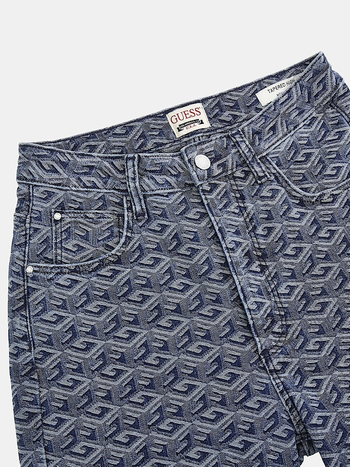 Guess G Cube Mom Pant – Geometrisch – Dames