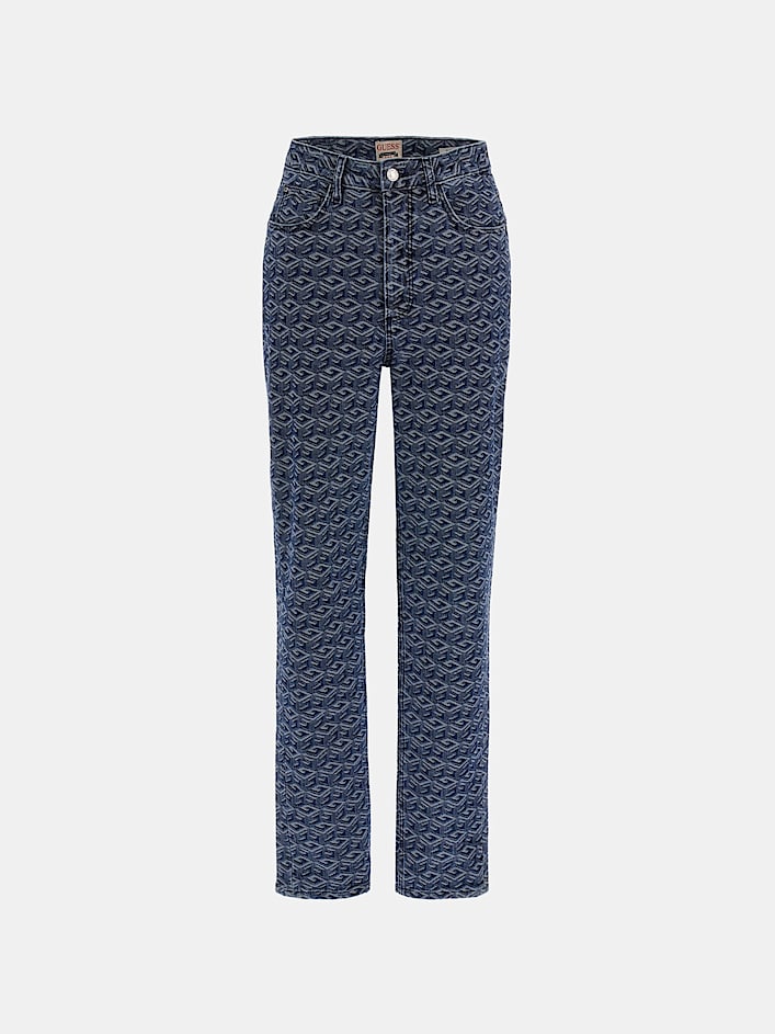 Guess G Cube Mom Pant – Geometrisch – Dames