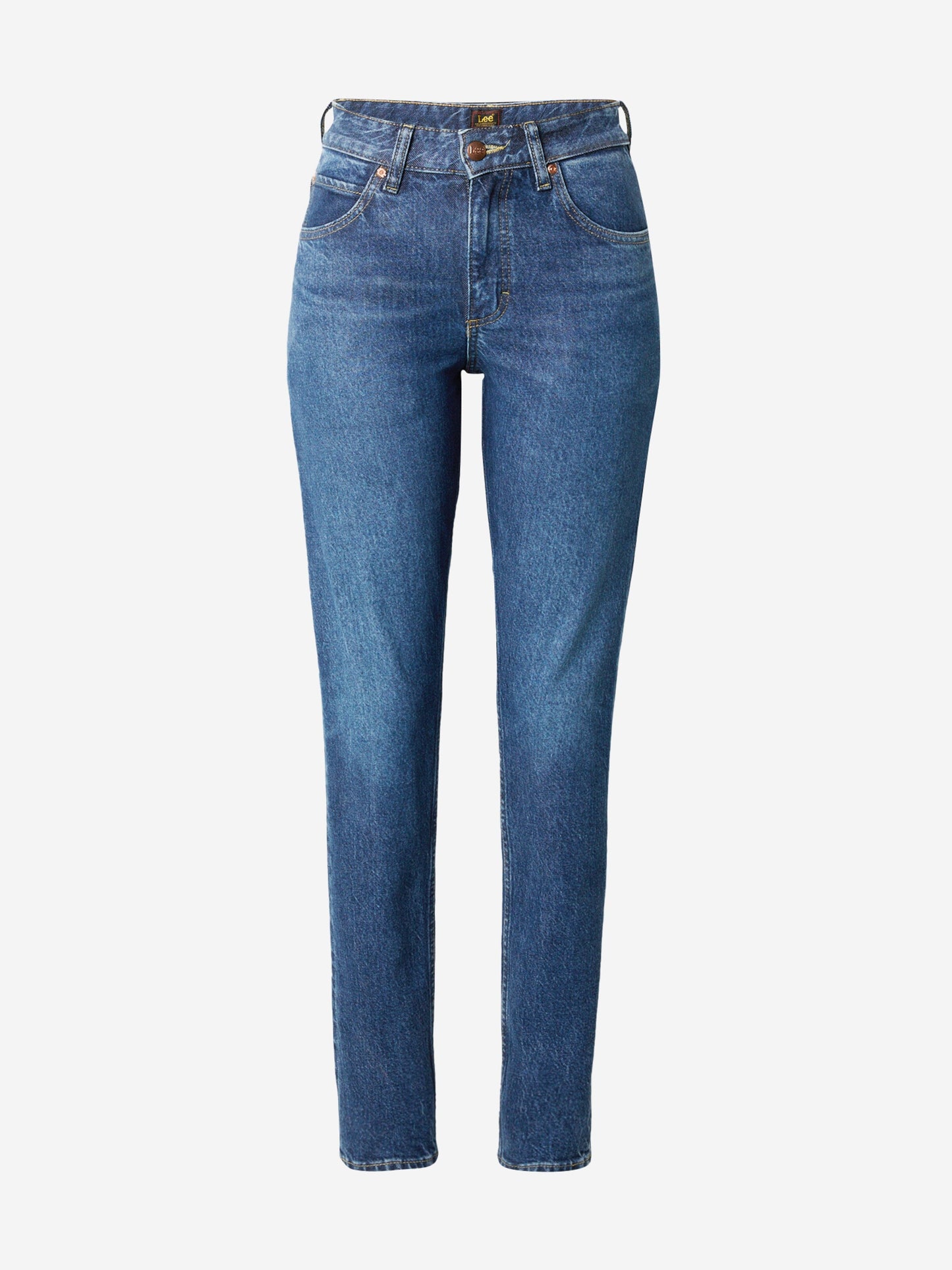 Lee Mid Rise Jeans – Blauw – Dames