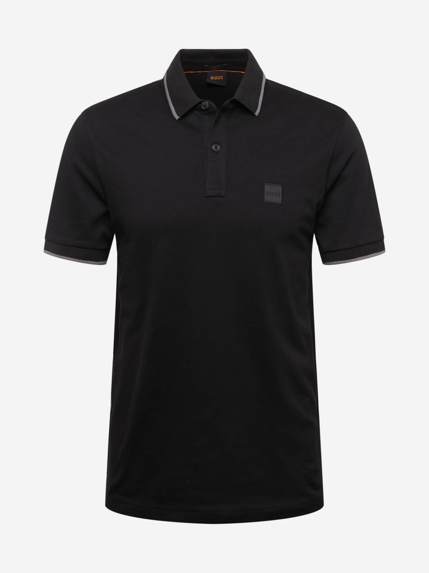 Hugo Boss Orange Passertip Poloshirt – Zwart – Heren
