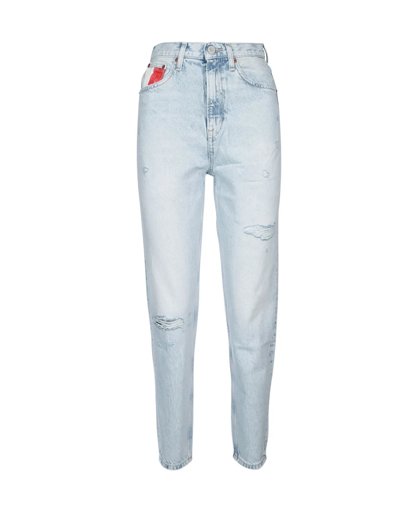 Tommy Jeans Mom Fit Jeans – Blauw – Dames