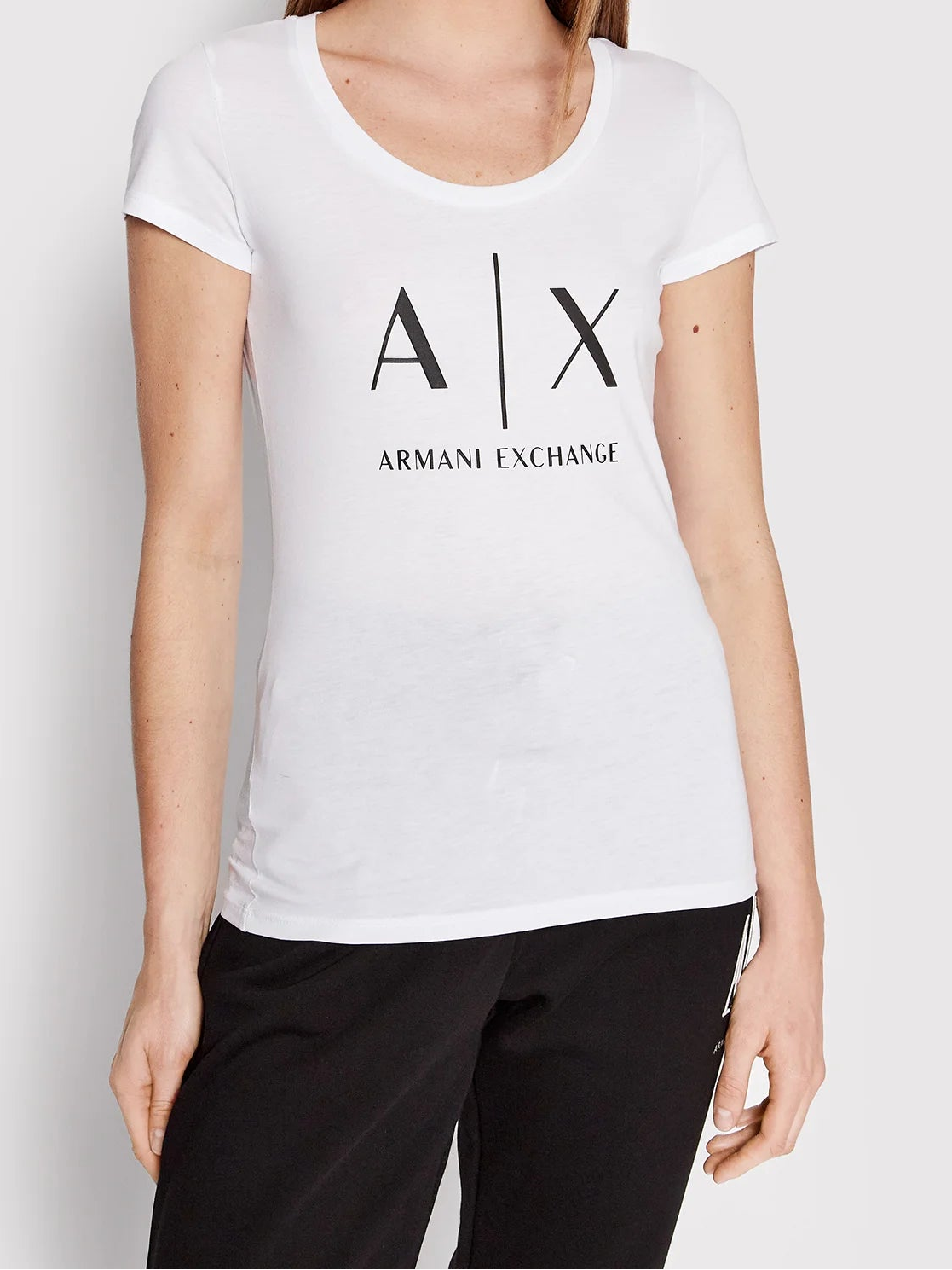 Armani Exchange T-shirt – Wit – Dames