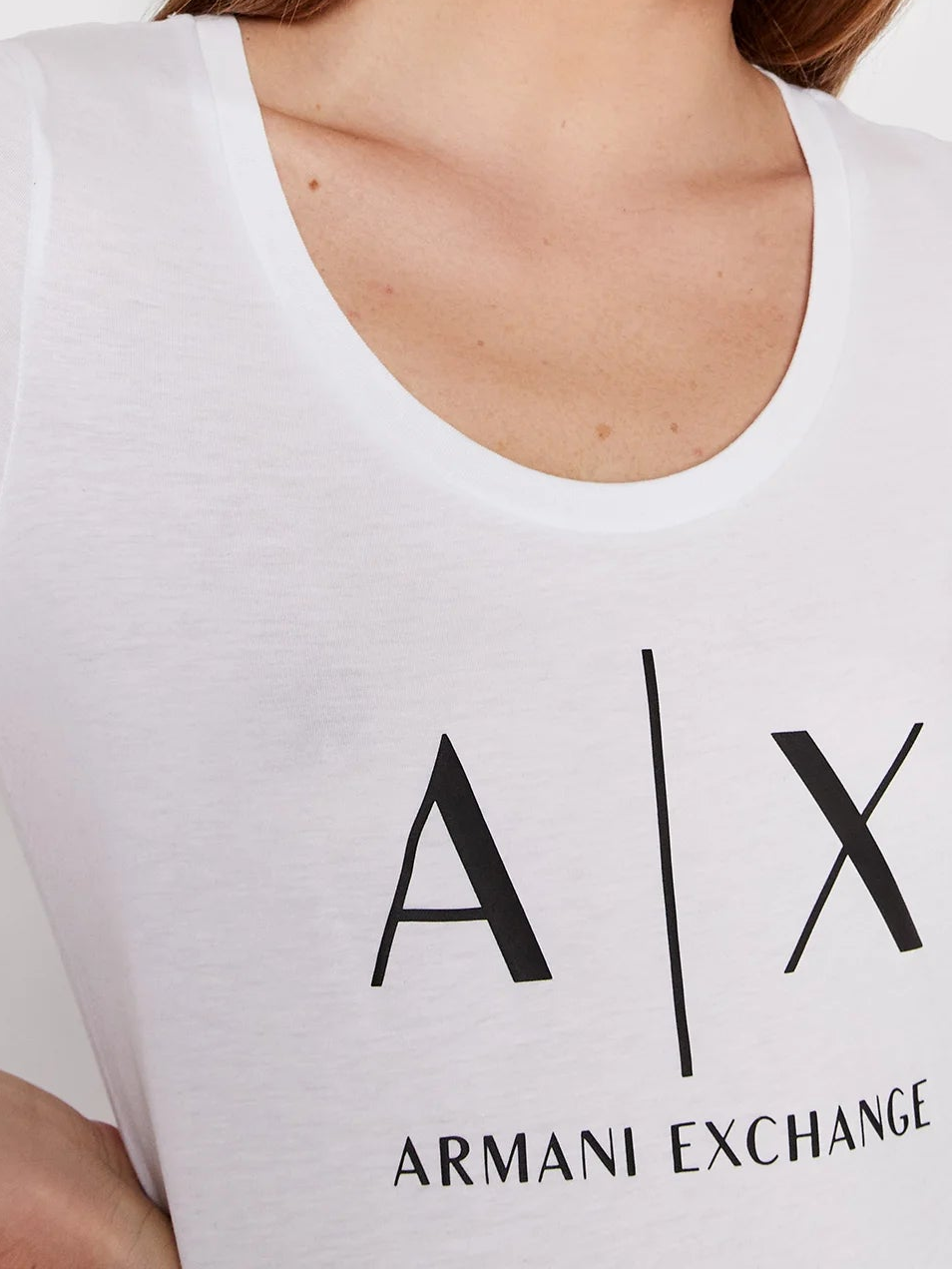 Armani Exchange T-shirt – Wit – Dames