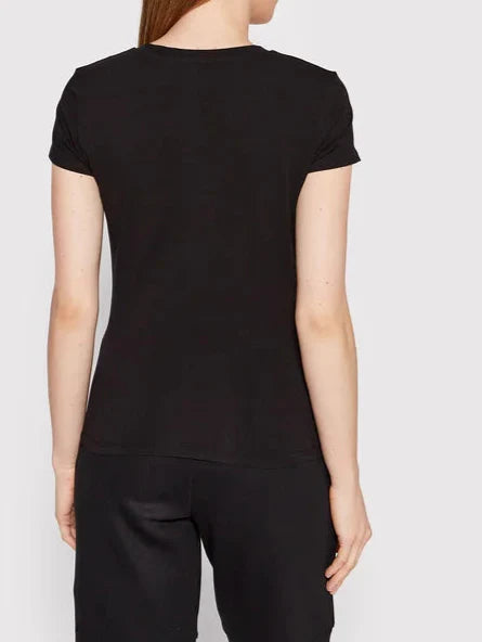 Armani Exchange bedrukt T-shirt – Zwart – Dames