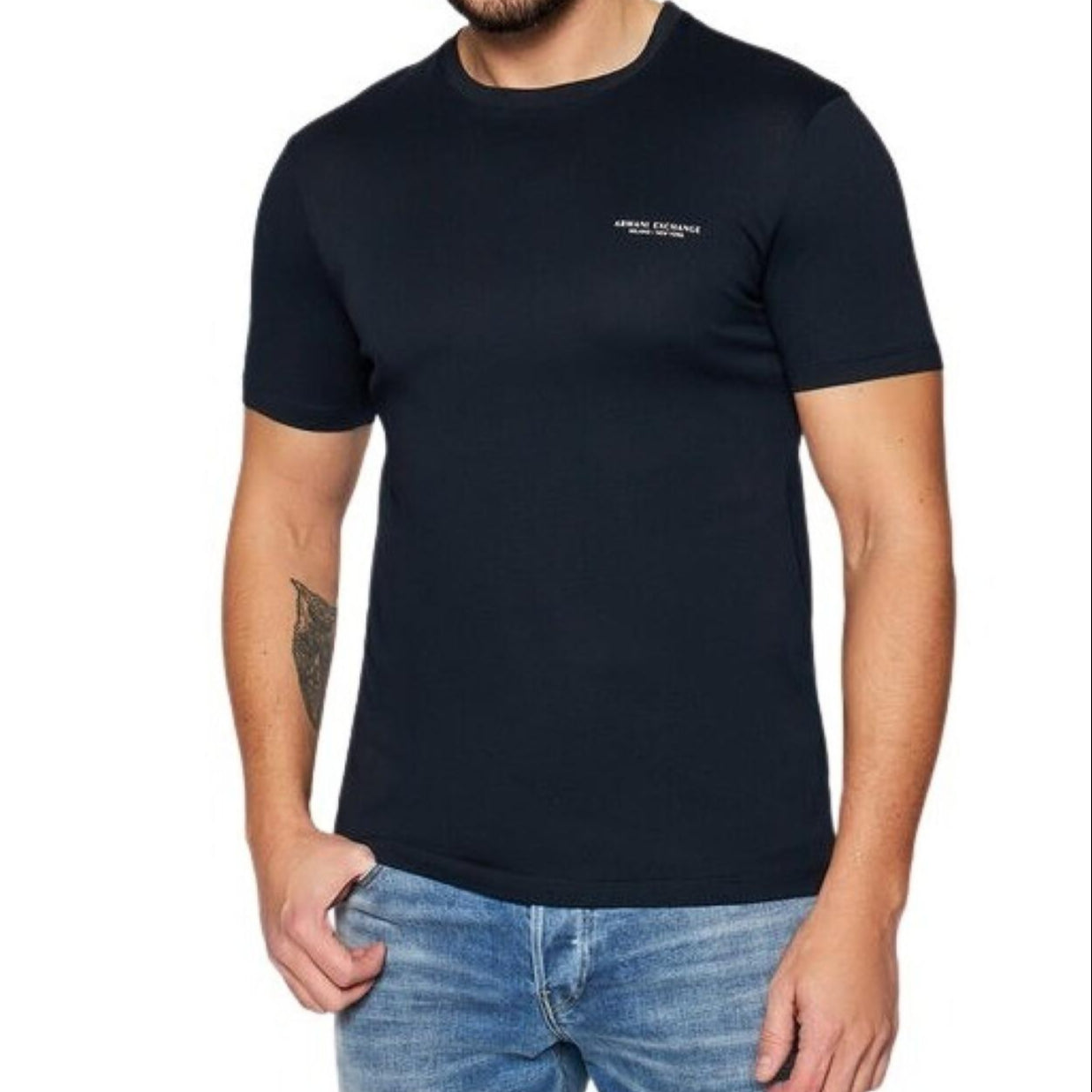 Armani Exchange T-shirt – Zwart – Heren