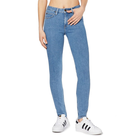 Lee Skinny Jeans – Blauw – Dames