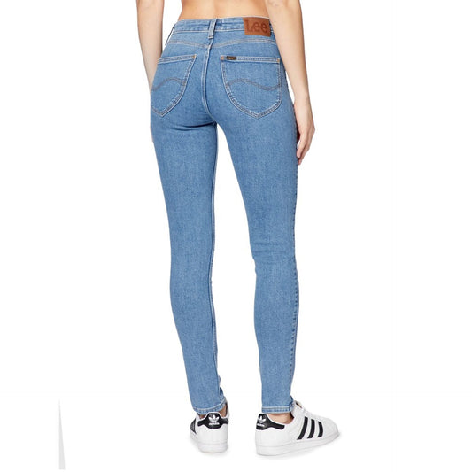 Lee Skinny Jeans – Blauw – Dames