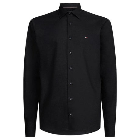 Tommy Hilfiger Overhemd met knoopsluiting – Zwart – Heren
