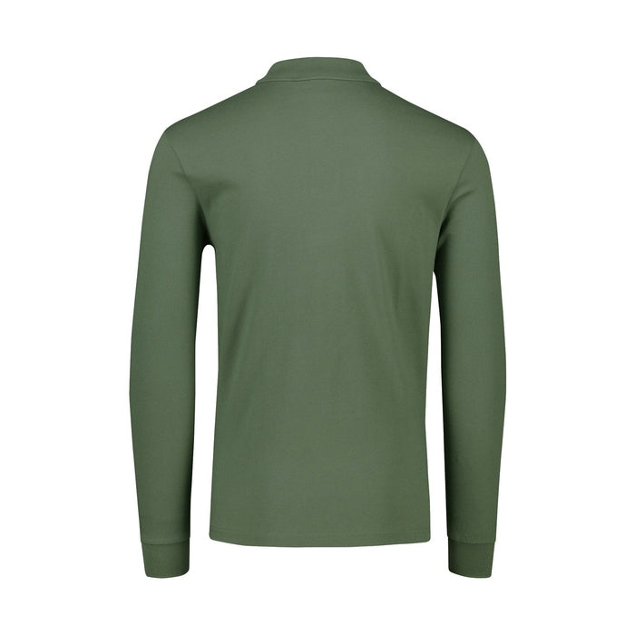 BOSS Poloshirt met lange mouwen – Groen – Heren