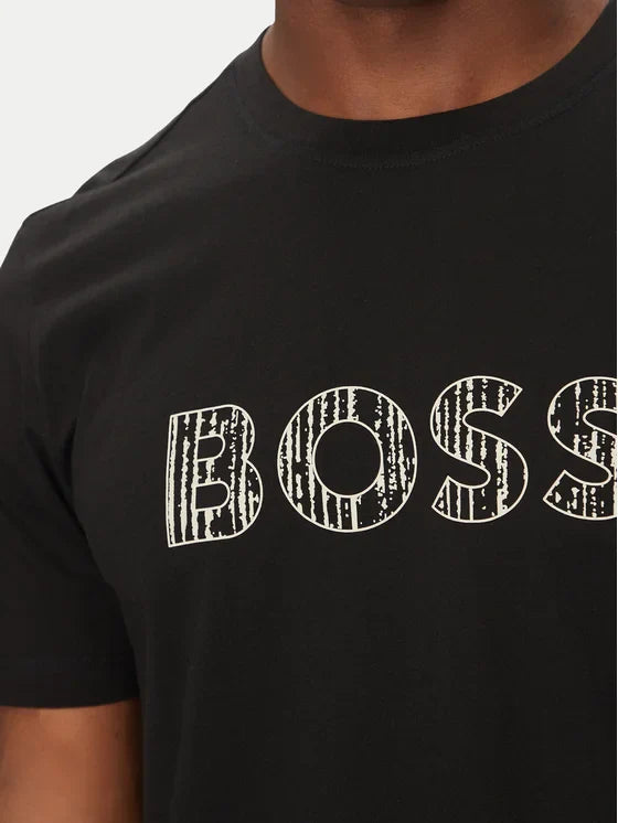 Hugo Boss T-shirt – Zwart – Heren