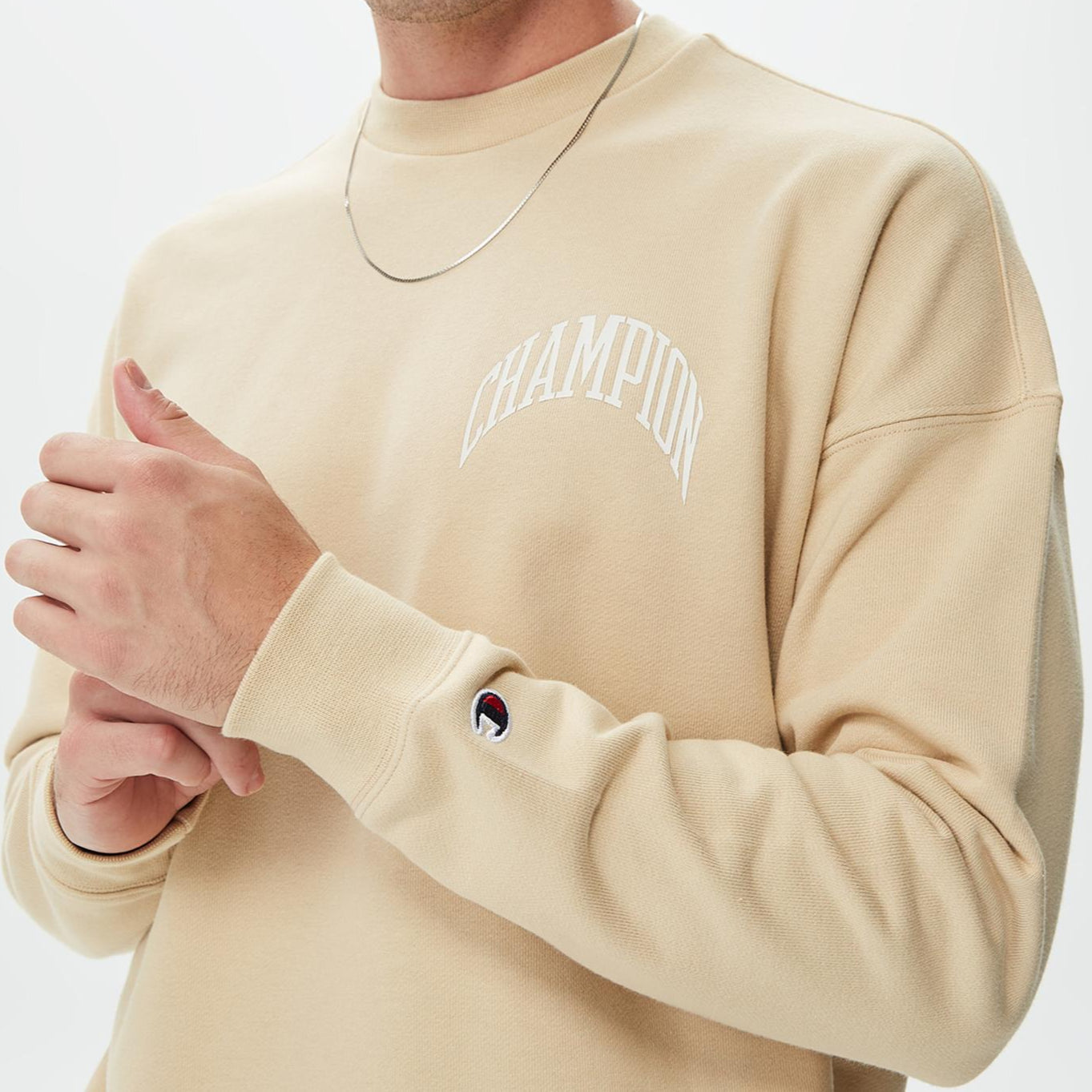 Champion Sweatshirt – Beige – Men