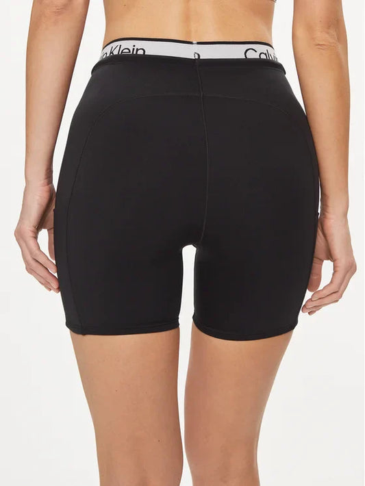Calvin Klein Slim Fit Sportshorts – Zwart – Dames