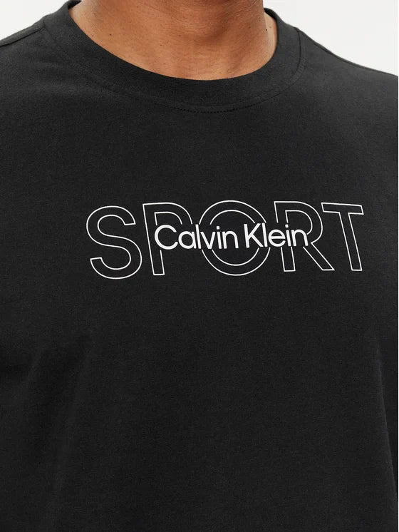 Calvin Klein T-shirt – Zwart – Heren